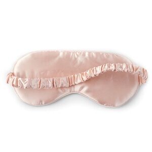 NIB privai satin eye sleeping mask in blush pink